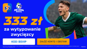 STS: Francja - Senegal 333 zł (16.06)