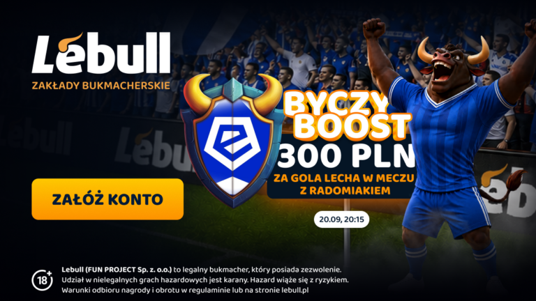 300 PLN za gola Lecha z Radomiakiem!