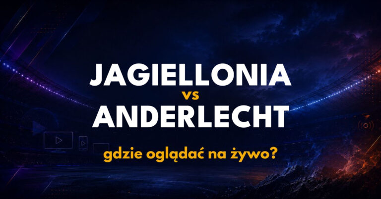 Jagiellonia – Anderlecht: gdzie oglądać na żywo za darmo? (22.10.26)